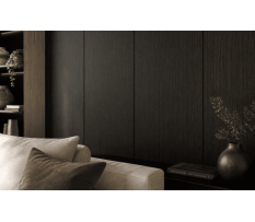 PVC Bamboo Panels Dark teak 5mm